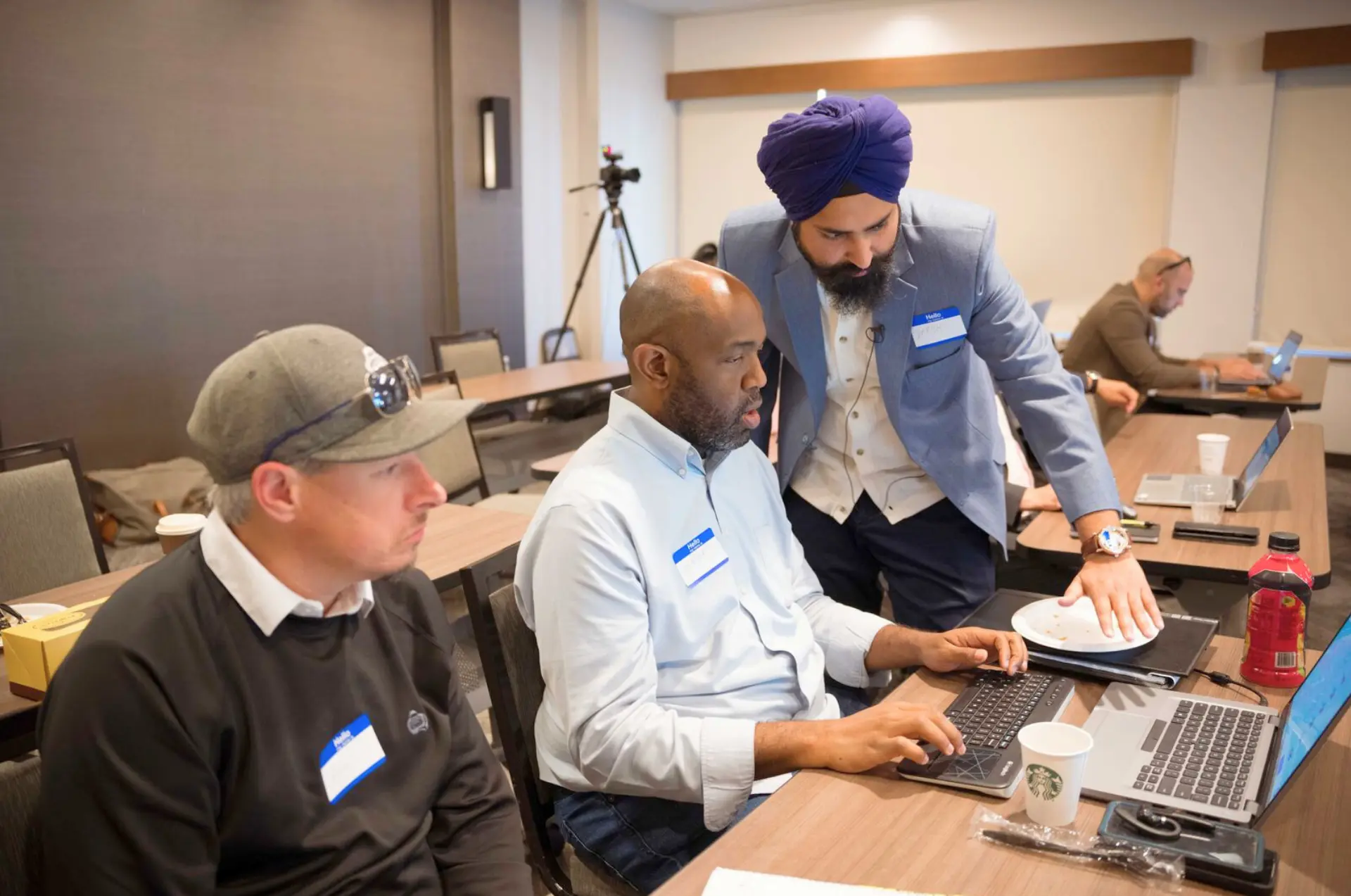 Live mentoring session