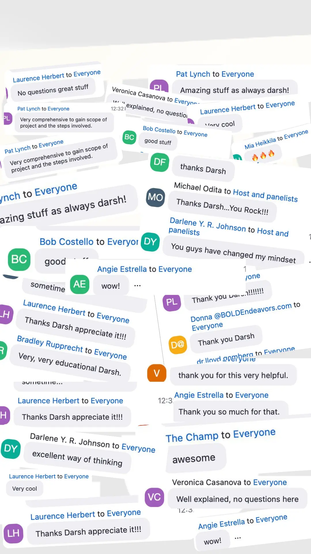Student reactions 1